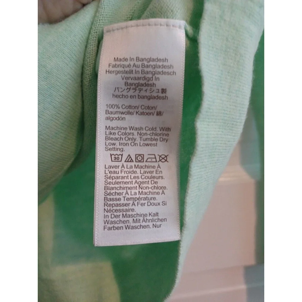 J. Crew mint green cotton Teddie sweater womens XS lightweight minimalist pastel